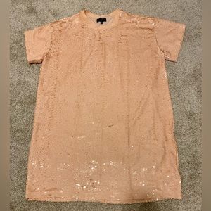 Eloquii Pink Sequin Dress - size 22